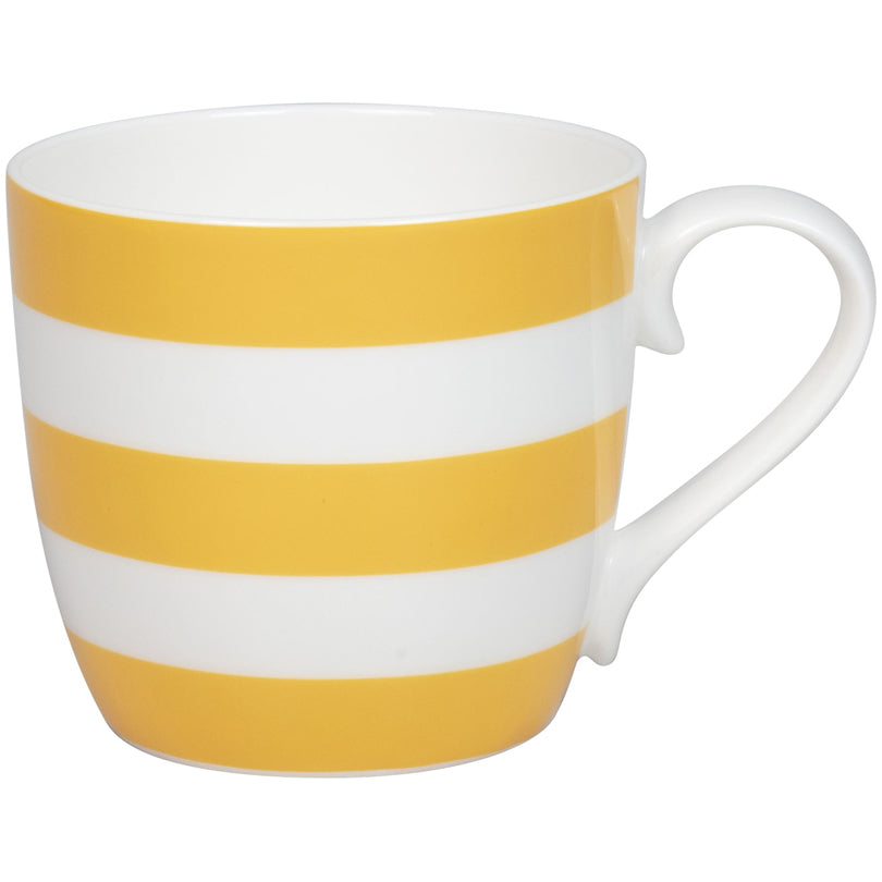 Tazza, disegno: Stripes - Sunflower ml 425/cm Ø10x9,5