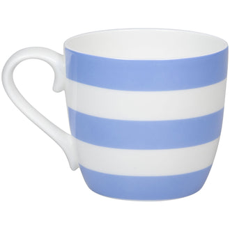 Tazza, disegno: Stripes - Creamblue ml 425/cm Ø10x9,5