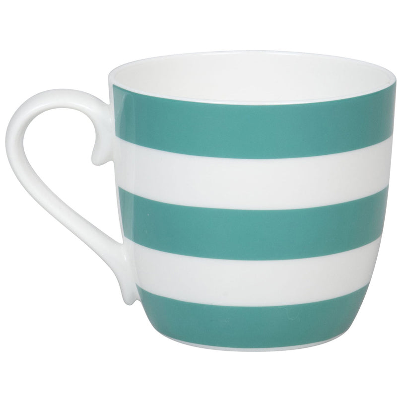 Tazza, disegno: Stripes - Jadegreen ml 425/cm Ø10x9,5