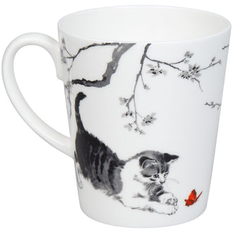 Tazza, disegno: Wunderbar - Far East Cat ml 600/cm Ø10x11,2