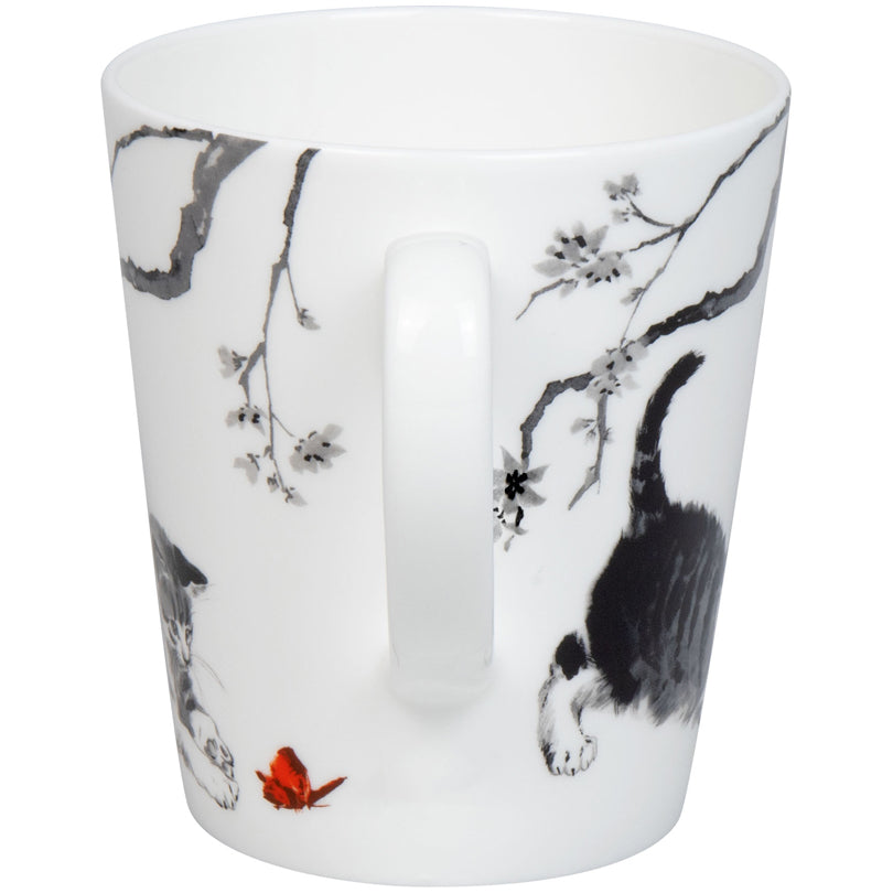 Tazza, disegno: Wunderbar - Far East Cat ml 600/cm Ø10x11,2