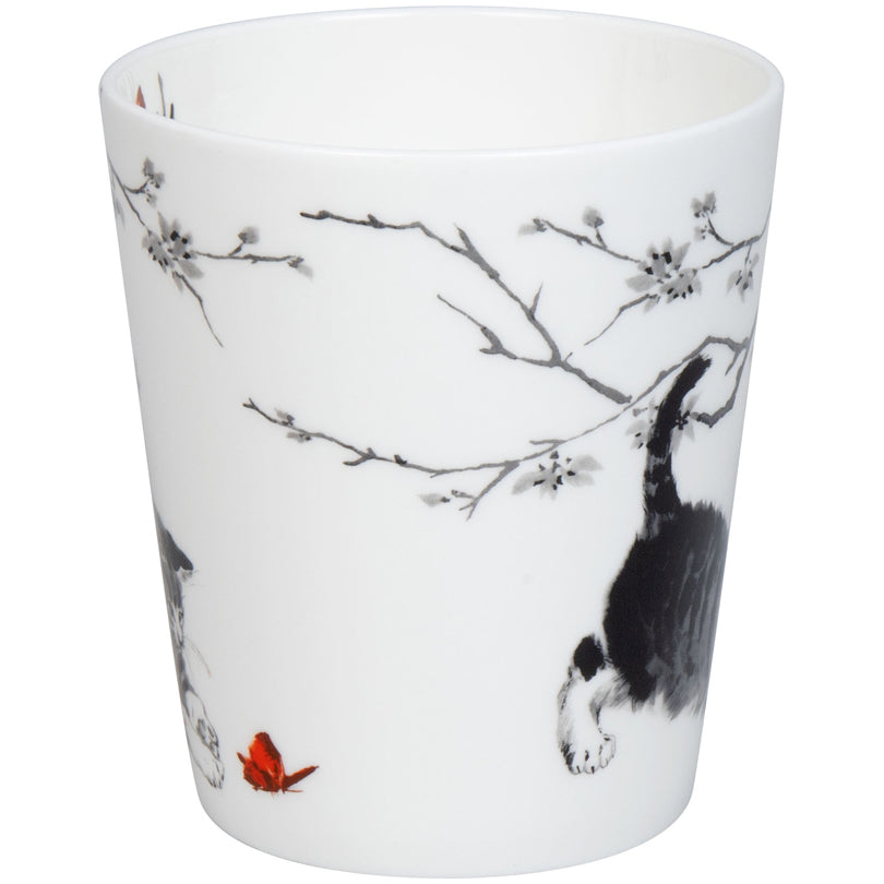 Tazza, disegno: Wunderbar - Far East Cat ml 600/cm Ø10x11,2