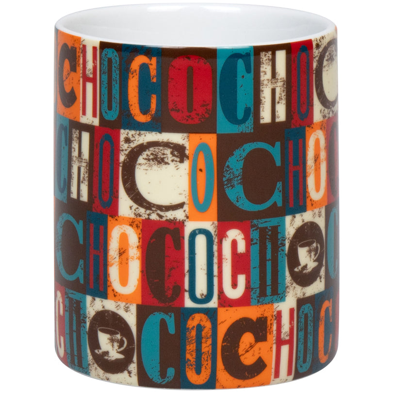 Tazza mug, disegno: Choco Squares ml 300/cm Ø8x9,5