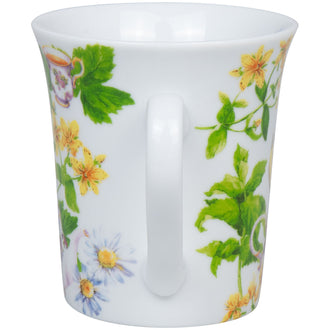 Tazza mug, disegno: Tea Birds ml 410/cm Ø9,8x10,5