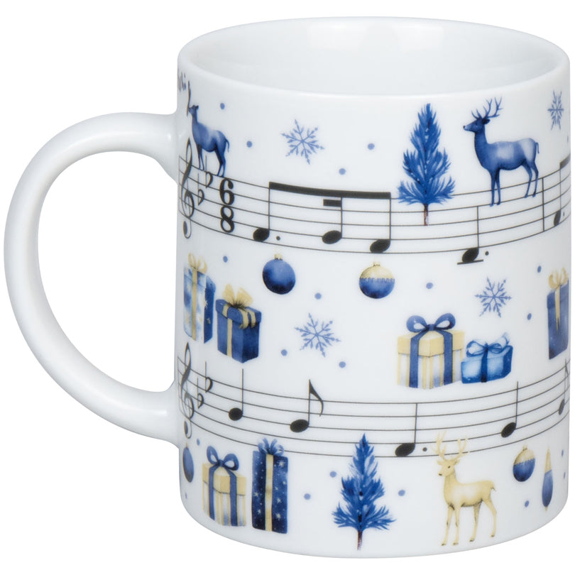 Tazza mug, disegno: Silent Night ml 300/cm Ø8x9,5