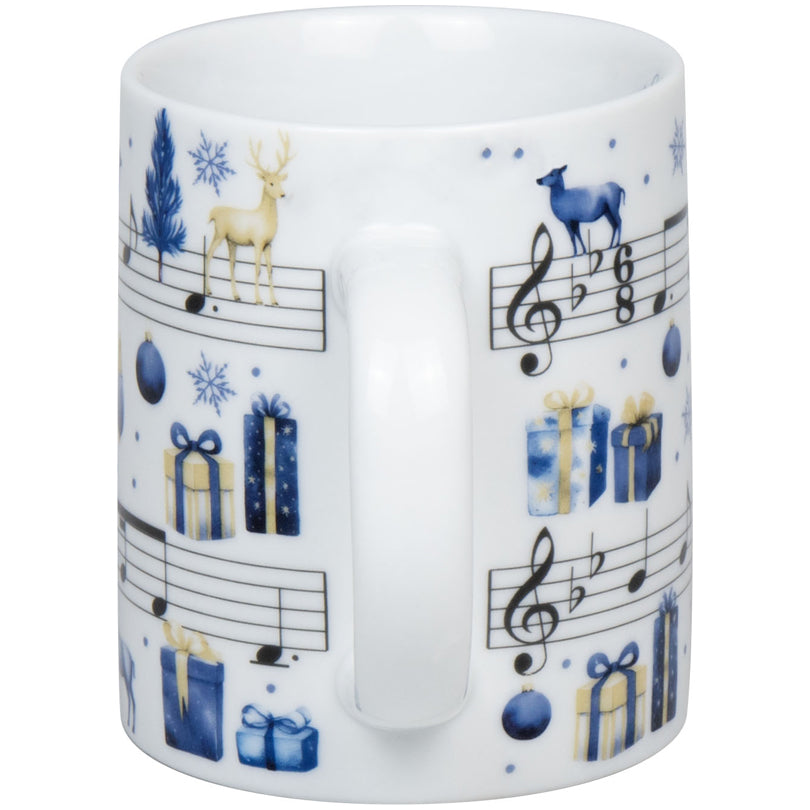 Tazza mug, disegno: Silent Night ml 300/cm Ø8x9,5