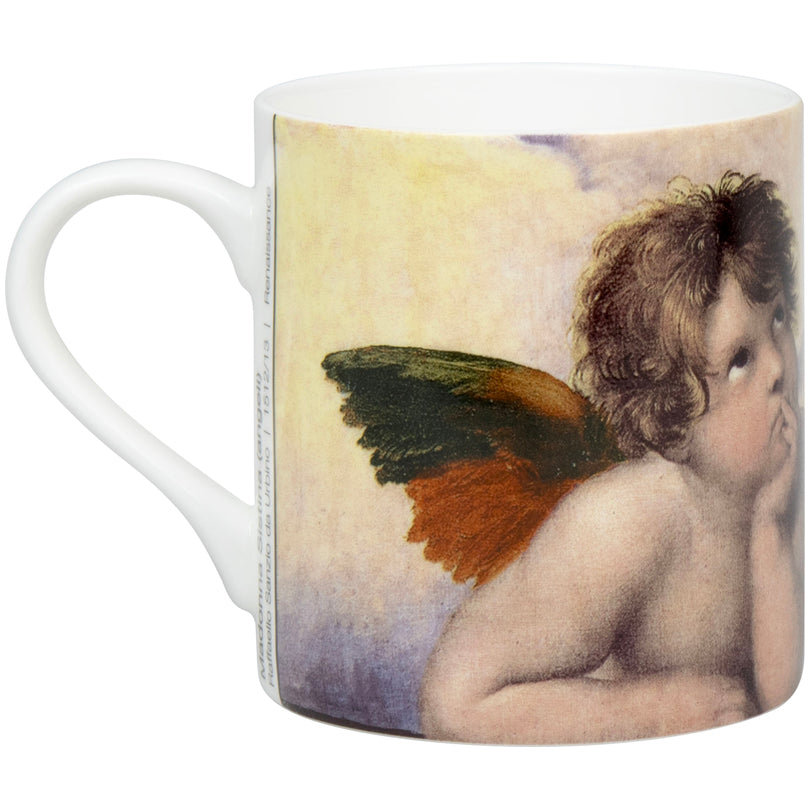 Tazza, disegno: Art Selection - Madonna Sistina by Raffael ml 400/cm Ø8,3x9