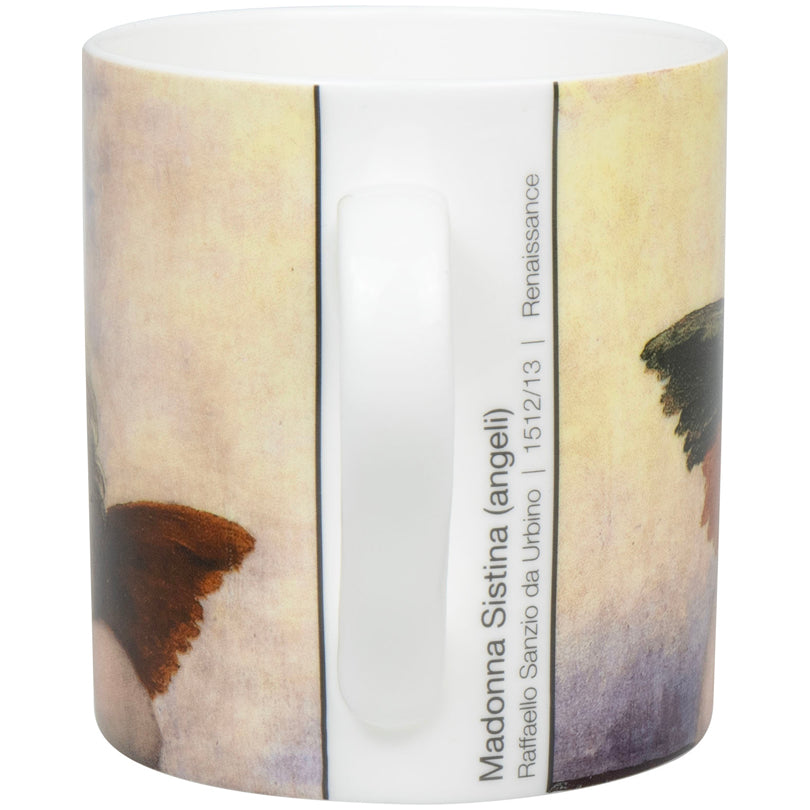 Tazza, disegno: Art Selection - Madonna Sistina by Raffael ml 400/cm Ø8,3x9
