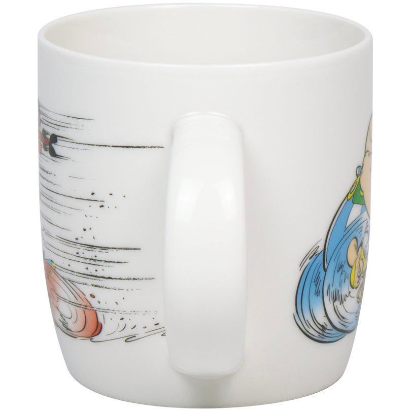 Tazza mug, disegno: Asterix - Correre ml 350/cm Ø8,8x9,2