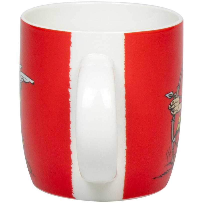 Tazza mug, disegno: Asterix - Tiro con l'arco ml 350/cm Ø8,8x9,2
