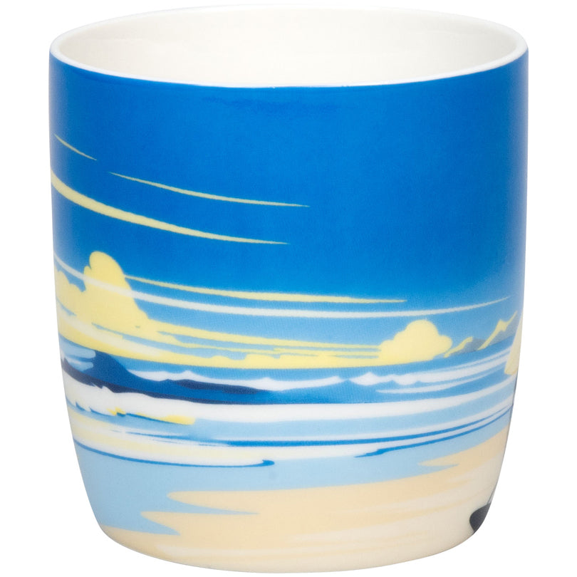 Tazza mug, disegno: Vacation - Surfing ml 300/cm Ø8x9,5