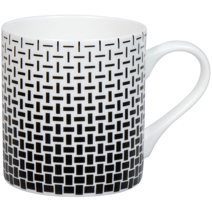 Tazza, disegno: Art Selection - Graphic 413 by Marcello Morandini ml 400/cm Ø8,3x9