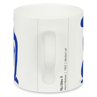 Tazza, disegno: Art Selection - Nu Bleu I by Matisse ml 400/cm Ø8,3x9