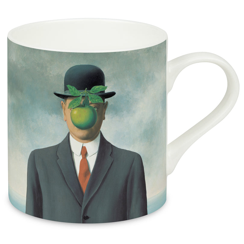 Tazza, disegno: Art Selection - The Son of Man by Magritte ml 400/cm Ø8,3x9