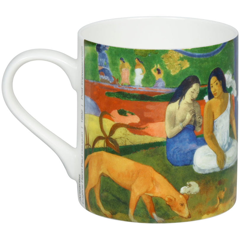 Tazza in confezione regalo, disegno: Art Selection - Arearea by Paul Gauguin ml 400/cm Ø8,8x9,2