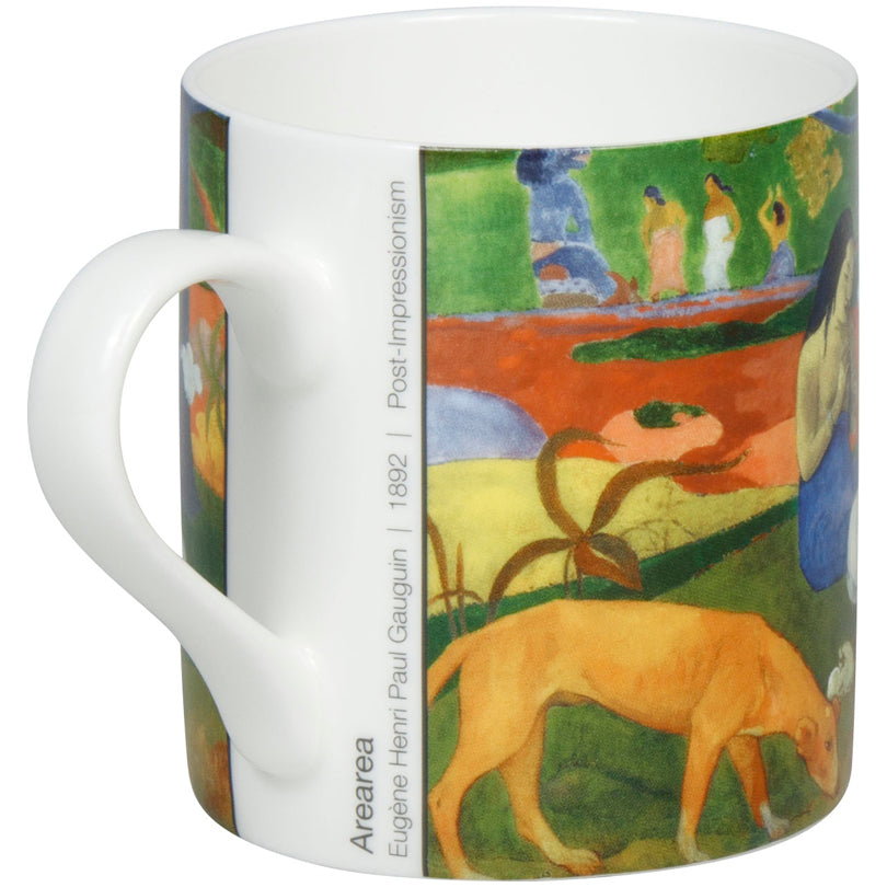 Tazza in confezione regalo, disegno: Art Selection - Arearea by Paul Gauguin ml 400/cm Ø8,8x9,2
