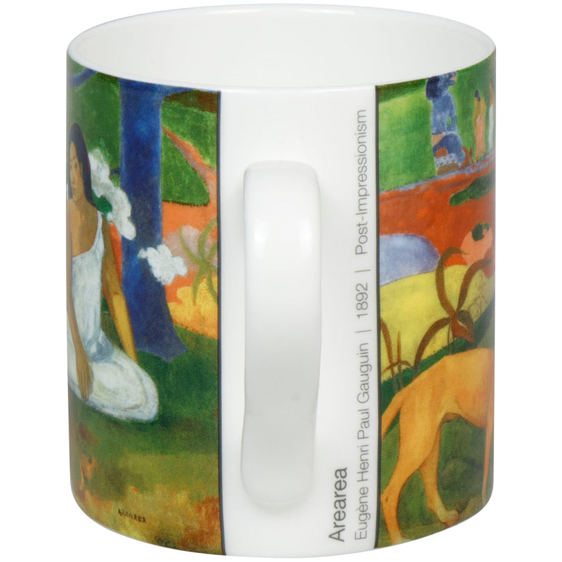 Tazza in confezione regalo, disegno: Art Selection - Arearea by Paul Gauguin ml 400/cm Ø8,8x9,2