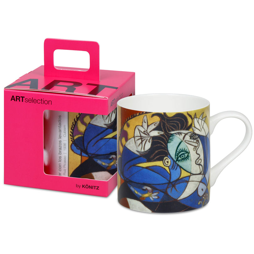 Tazza in confezione regalo, disegno: Art Selection - Woman with Raised Arms by Pablo Picasso ml 400/cm Ø8,8x9,2