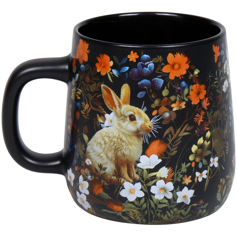 Tazza, disegno: Forest Wildlife - Rabbit ml 395/cm Ø8x9,5