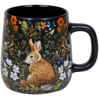 Tazza, disegno: Forest Wildlife - Rabbit ml 395/cm Ø8x9,5