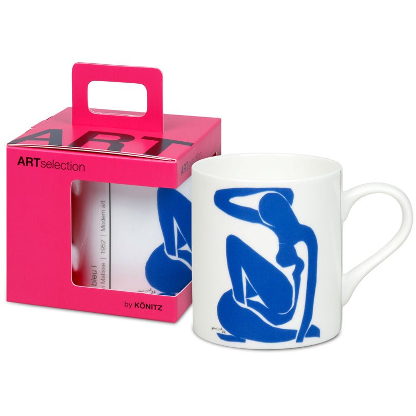 Tazza in confezione regalo, disegno: Art Selection - Nu Bleu I by Henri Matisse ml 400/cm Ø8,8x9,2