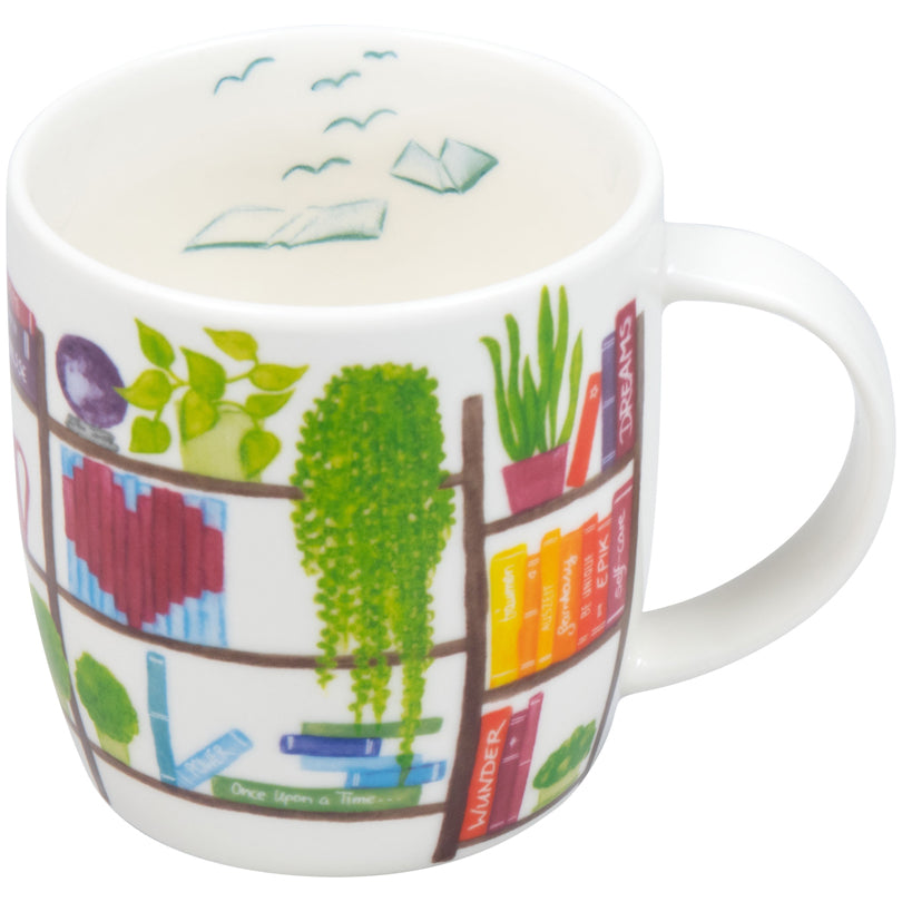 Tazza, disegno: Love Books ml 400/cm Ø8,8x9,2