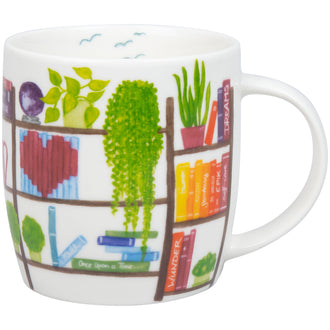 Tazza, disegno: Love Books ml 400/cm Ø8,8x9,2