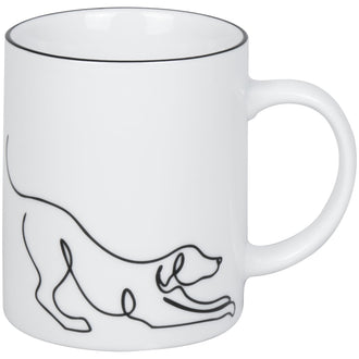 Tazza mug, disegno: Hommage à Picasso - Le Chien (cane) ml 300/cm Ø8x9,5