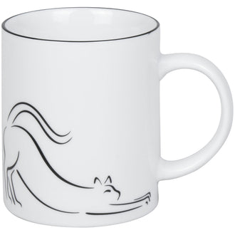 Tazza mug, disegno: Hommage à Picasso - Le Chat (gatto) ml 300/cm Ø8x9,5