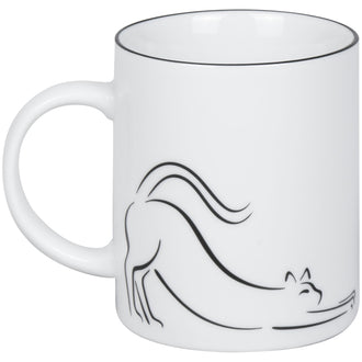 Tazza mug, disegno: Hommage à Picasso - Le Chat (gatto) ml 300/cm Ø8x9,5