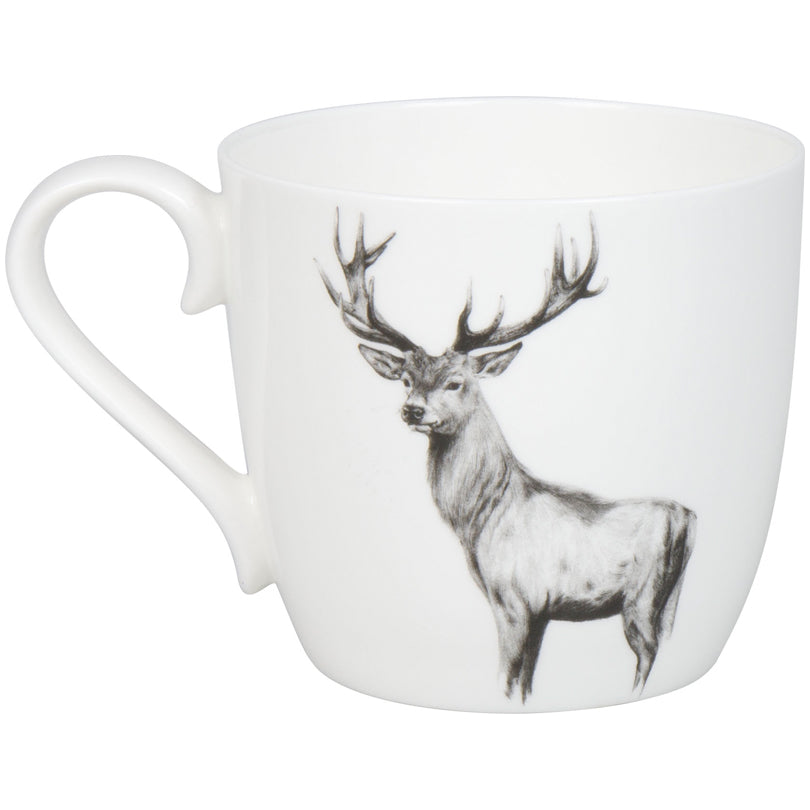 Tazza mug, disegno: Amazing Animals - Stag (cervo) ml 425/cm Ø9,7x8,9