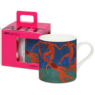 Tazza in confezione regalo, disegno: Art Selection - La Danse II by Henri Matisse ml 400/cm Ø8,8x9,2