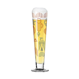Calice birra "Heldenfest #15 - P. Farrell" cl 39/cm Ø7,5x25