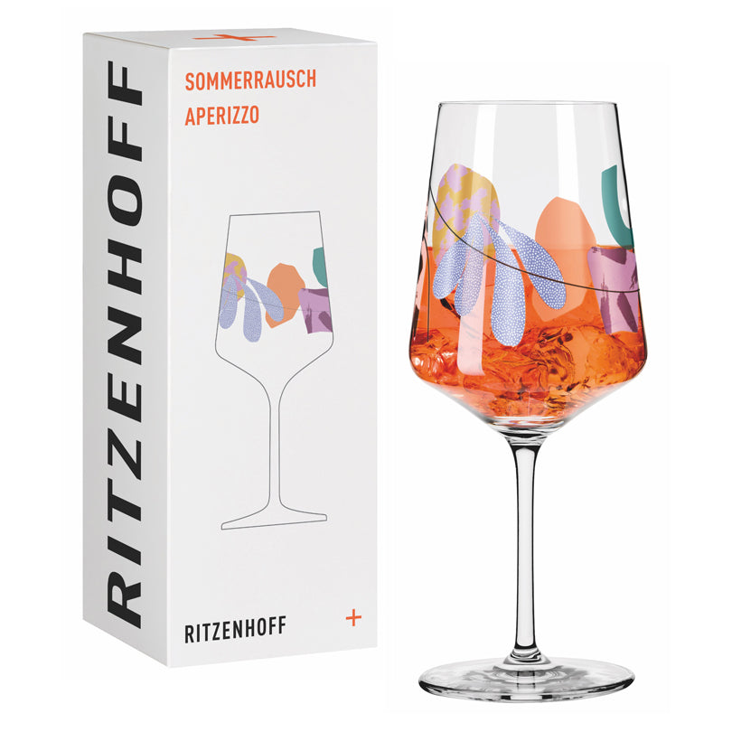 Calice aperitivo Aperizzo "Sommerrausch #8 - Alex Proba Riprendiamo da capo" cl 54/cm Ø8,3x22,5