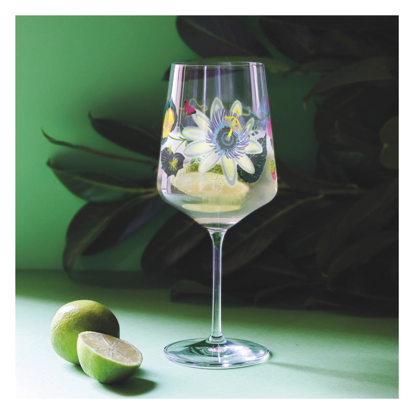 Calice aperitivo Hugo "Sommertau #10 - Olaf Hajek Natura morta" cl 54/cm Ø8,3x22,5