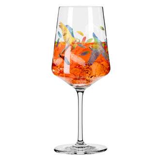 Calice aperitivo Aperizzo "Sommerrausch #11 - August Loibner Ballare su un ritmo diverso" cl 54/cm Ø8,3x22,5