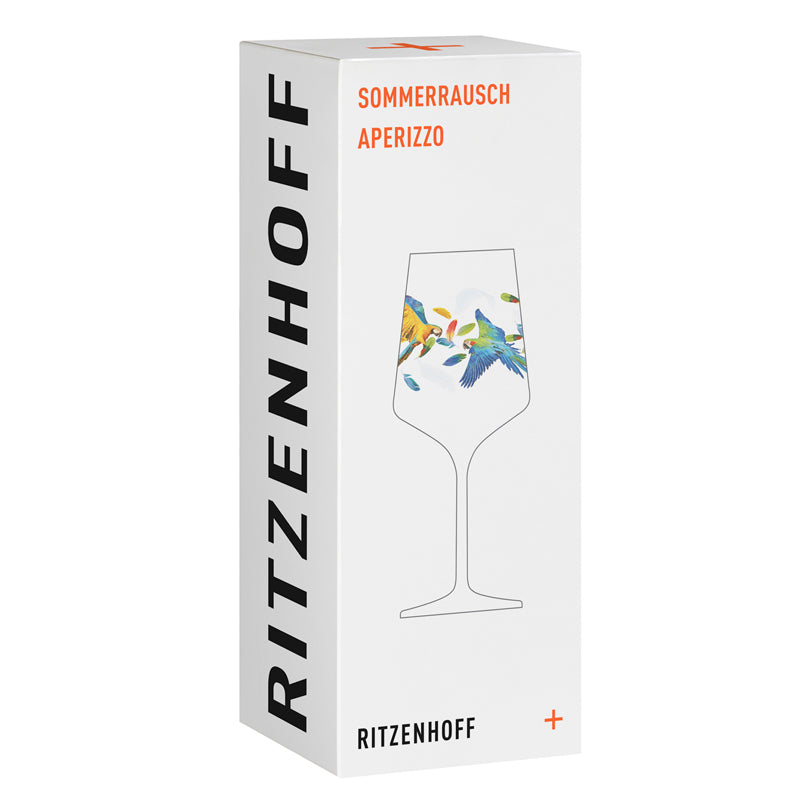 Calice aperitivo Aperizzo "Sommerrausch #11 - August Loibner Ballare su un ritmo diverso" cl 54/cm Ø8,3x22,5
