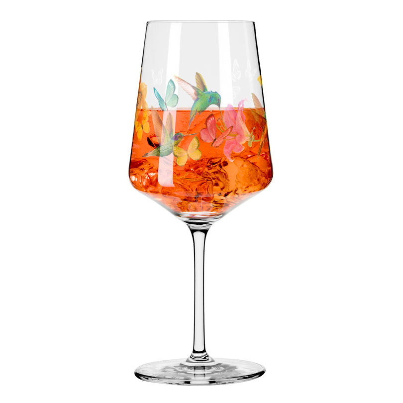 Calice aperitivo Aperizzo "Sommerrausch #12 - August Loibner Volo di fantasia" cl 54/cm Ø8,3x22,5