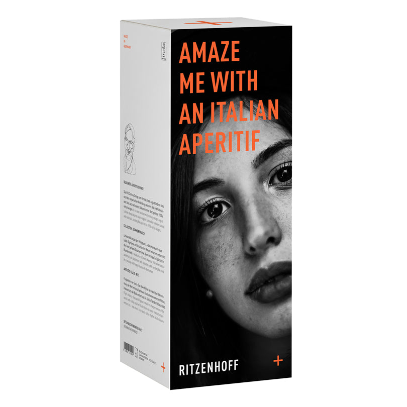 Calice aperitivo Aperizzo "Sommerrausch #12 - August Loibner Volo di fantasia" cl 54/cm Ø8,3x22,5