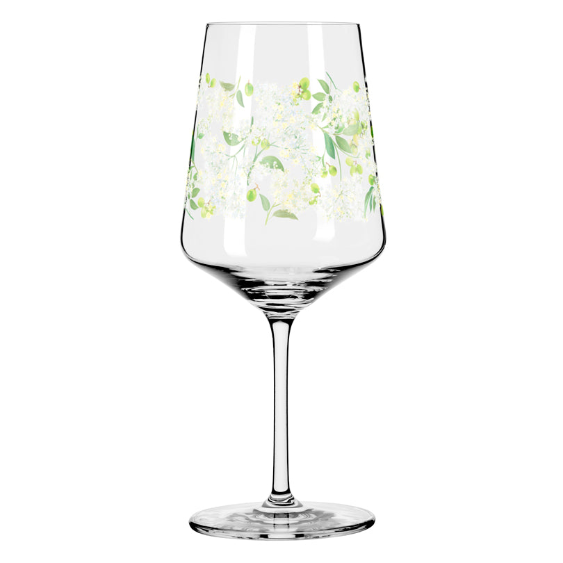 Calice aperitivo Hugo "Sommertau #12 - August Loibner Fioritura del sambuco" cl 54/cm Ø8,3x22,5
