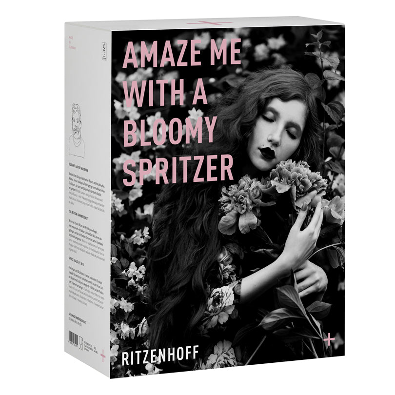 Calice Spritz "Sommersonett #5 - Artur Hakobyan Fenicotteri & Orchideen", confezione assortita da 2 pezzi cl 54/cm Ø8,3x22,5