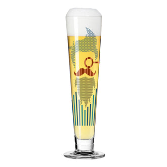 Calice birra "Heldenfest #10 - Kordes" cl 39/cm Ø7,5x25