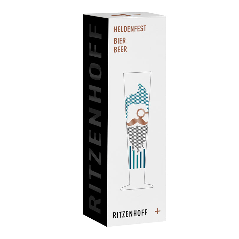 Calice birra "Heldenfest #10 - Kordes" cl 39/cm Ø7,5x25