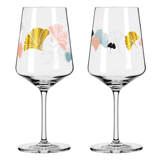 Calice aperitivo Aperizzo "Sommerrausch Deluxe #18 - C. Kordes", confezione assortita da 2 pezzi cl 54/cm Ø8,3x22,5