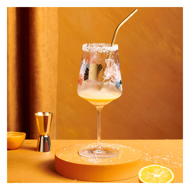 Calice aperitivo Aperizzo "Sommerrausch Deluxe #18 - C. Kordes", confezione assortita da 2 pezzi cl 54/cm Ø8,3x22,5