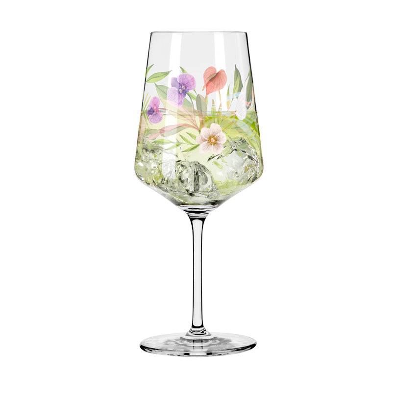 Calice aperitivo Hugo "Sommertau #18 - A. D'Amdrea" cl 54/cm Ø8x22,5