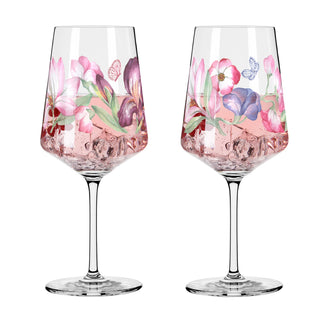 Calice Spritz "Sommersonett #8 - D. Tage", confezione assortita da 2 pezzi cl 54/cm Ø8x22,5