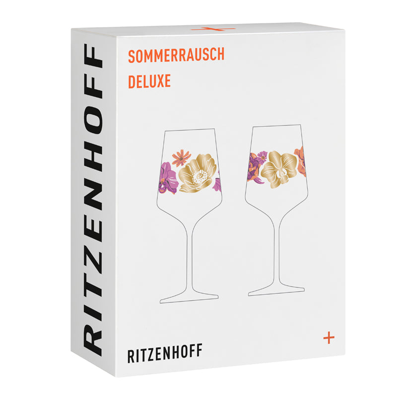 Calice aperitivo Aperizzo "Sommerrausch Deluxe #19 - J. Kay", confezione assortita da 2 pezzi cl 54/cm Ø8,3x22,5