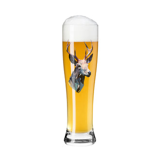 Bicchiere birra Weizen "Brauchzeit #25 - T. Dabek" cl 65/cm Ø7,5x25,4