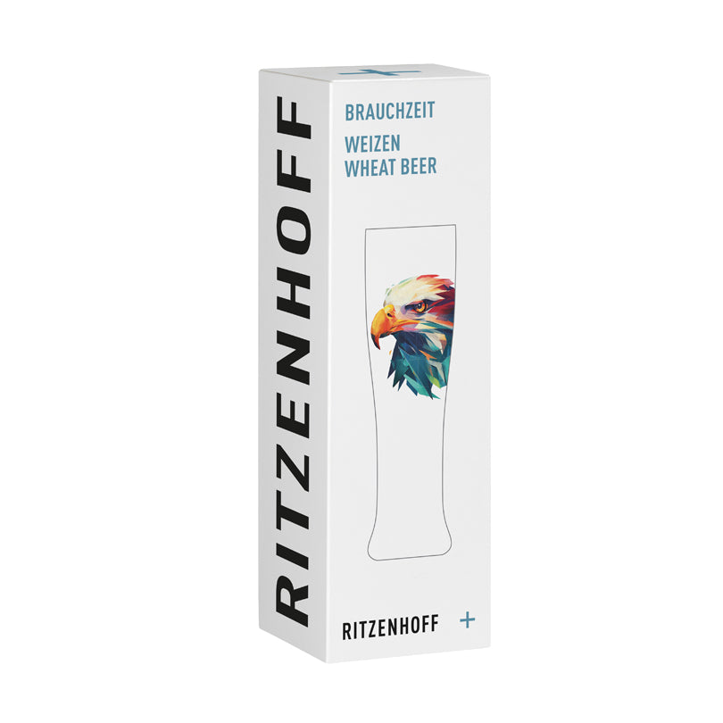 Bicchiere birra Weizen "Brauchzeit #26 - T. Dabek" cl 65/cm Ø7,5x25,4